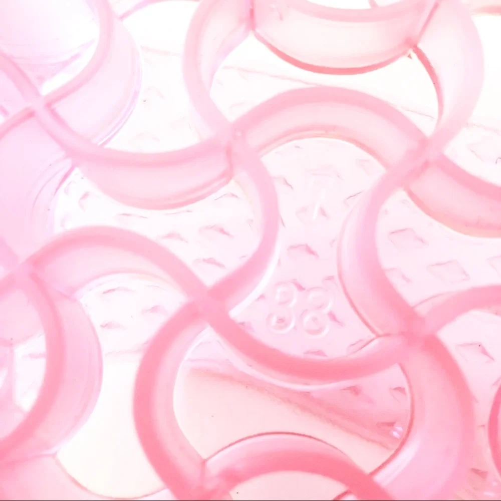 NEW Chinese Laundry Pink Jelly Pool Slide Sandals 7